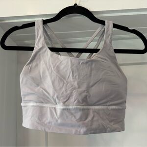 Lululemon energy sports bra cross back pattern size S